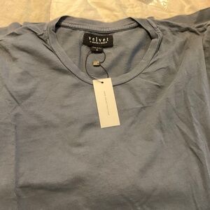 Velvet by Graham and Spencer Small blue tee